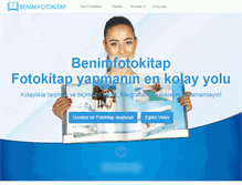 Tablet Screenshot of benimfotokitap.com